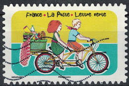 France 2020 Oblitéré Used Carnet Vacances Espace Soleil Liberté Douzième Timbre Y&T 1884 - Used Stamps