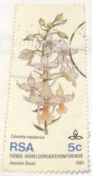 South Africa 1981 10th World Orchid Conference Calanthe Natalensis 5c - Used - Sonstige & Ohne Zuordnung