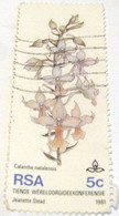 South Africa 1981 10th World Orchid Conference Calanthe Natalensis 5c - Used - Other & Unclassified