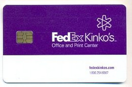Carte â Puce FedEx, Kinko's, # Varios-127 - Autres & Non Classés