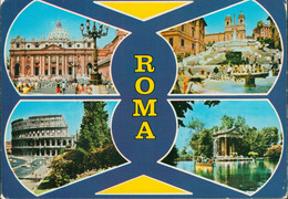 Italien - ROM - Mehrfachkarte - Panoramic Views