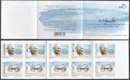 Greece 2019 150th Anniversary Since The Birth Of Mahatma Gandhi Booklet Of Self-Adhesive Stamps - Carnets