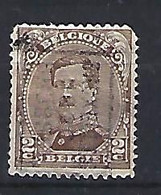 Belgium 1915-22  Albert I  (o) Mi.114 V (type 2) Bruxells 1920 - Rollo De Sellos 1910-19