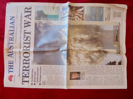 The AUSTRALIAN : 12 September 2001 = TERRORIST WAR - Sonstige & Ohne Zuordnung