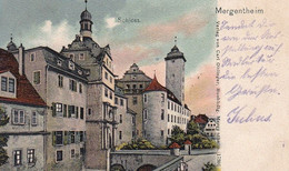 AK Mergentheim - Schloss - 1903 (52770) - Bad Mergentheim