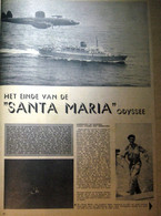Santa Maria ODYSSEE (09.02.1961) Portugal. Schip, Bateau, Boat, - Magazines & Newspapers