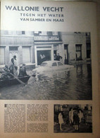 Wallonie Vecht Tegen Het Water Van Samber En Maas. (09.02.1961) Namen - Namur, Moulins-sous-Fléron, Luik. - Sonstige & Ohne Zuordnung