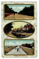 Ref 1428 - 1913 Triple View Postcard - Hoylake Birkenhead Cheshire - Altri & Non Classificati