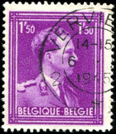 COB  641- V 3  (o) / Yvert Et Tellier N° 641 (o) Fond Neigeux - 1931-1960