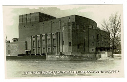 Ref BB 1429  - Early Real Photo Postcard - The New Memorial Theatre - Stratford-on-Avon - Stratford Upon Avon