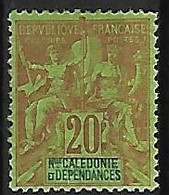 NOUVELLE-CALEDONIE N°47 N* - Ungebraucht