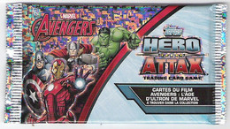 Booster Promotionnel De 5 Cartes Marvel Avengers Topps Hero Attax Neuf Non Ouvert Version Française - Otros & Sin Clasificación