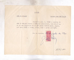 TIMBRE TAXE BRESIL SUR RECU EN 1960! - Postage Due