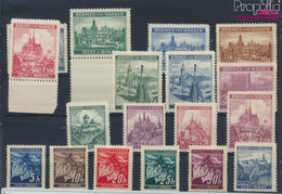 Böhmen Und Mähren 20-37 (kompl.Ausg.) Postfrisch 1939 Freimarken (9473814 - Ungebraucht