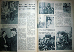 Voetbal Engeland + Anderlecht En Rode Duivels (12.01.1961) West Bromwich, Sheffield Wednesday, Pol Van Himst - Autres & Non Classés