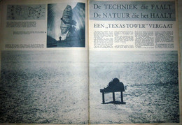 Een Texas Tower Vergaat (26.01.1961) Texas Tower 3 (ADC ID: TT-3) Was A Former United States Air Force - Magazines & Newspapers