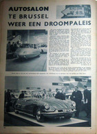Autosalon Te Brussel - Bruxelles (26.01.1961) - Andere & Zonder Classificatie