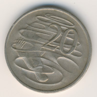 AUSTRALIA 1970: 20 Cents, KM 66 - 20 Cents