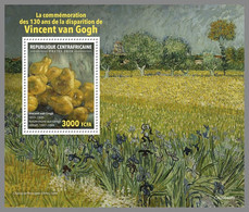 CENTRAL AFRICA 2020 MNH Vincent Van Gogh Paintings Gemälde Peintures S/S - OFFICIAL ISSUE - DHQ2045 - Otros