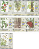 Ref. 340228 * MNH * - MALASIA. PULAU PINANG. 1986. AGRICULTURAL PRODUCTS . PRODUCTOS AGRICOLAS - Malesia (1964-...)