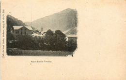 St Martin Vésubie * édition Collection Du Lieutenant Badin * 6ème Chasseurs Alpins * Panorama De La Commune - Saint-Martin-Vésubie