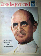 Paulus VI Bezoekt Het Heilig Land (09.01.1964) Jordanie - Israel.(Concesio Bij Brescia, Castel Gandolfo, Vaticaan, Rome) - Magazines & Newspapers