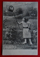 CPA Illustrateur Ch. Scolik Vienne 1903 / Enfant, Fillette, Chasse Aux Papillons - Scolik, Charles