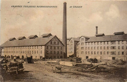 Chagny * Grandes Tuileries Bourguignonnes * Briqueterie * Usine Industrie * Cpa Pub - Chagny