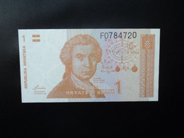 CROATIE : 1 DINAR   8.10.1991    P 16a     NEUF - Croatie