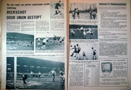 Voetbal + Wielrennen (16.01.1958) Beerschot,Union,Berchem,Olympic,Merksem,Brakel,Antwerp, St Niklaas, Doornik, Mechelen - Magazines & Newspapers