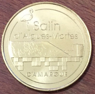 30 GARD AIGUES MORTES LES SALINS MDP 2014 MEDAILLE TOURISTIQUE MONNAIE DE PARIS JETON MEDALS COINS TOKENS - 2014