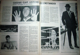 Bokser Cassius Clay (23.01.1964) Muhammad Ali (Louisville, 17 Januari 1942 – Scottsdale, 3 Juni 2016) - Magazines & Newspapers