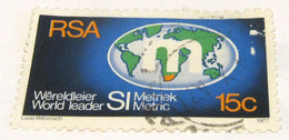 South Africa 1977 Metrication 15c - Used - Autres & Non Classés