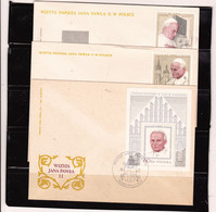 POLOGNE 3 ENVELOPPES - Altri & Non Classificati