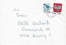 POLAND - NICE MULTI STAMP COVER TO DDR GERMANY -  1067 - Andere & Zonder Classificatie
