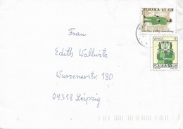 POLAND - NICE MULTI STAMP COVER TO DDR GERMANY -   1070 - Other & Unclassified