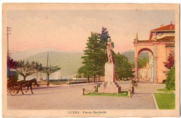 LUINO - Piazza Garibaldi - Formato Piccolo - Luino
