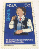 South Africa 1981 The 100th Anniversary Of The Institutes For Deaf And Blind, Worcester 5c - Used - Altri & Non Classificati