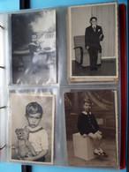 BOY - Garçon - JONGEN - JUNGE - CHICO - RAGAZZO / 1 LOT Van 80 Foto's ( Zie Scans ) Carte Photo ! - Albumes & Colecciones