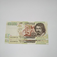 ITALIA - P 117b Serie Speciale 100000L 25/7/2001 UNC (2Consecutivi) - 100000 Liras