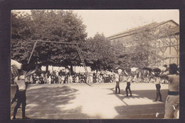 CPA [86] Vienne Poitiers Gymnastique Carte Photo Non Circulé Cachet Photographe - Altri & Non Classificati