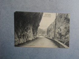 LANTOSQUE  -  06  -  Route Nationale  -  Rochers Des Portals    -  Alpes Maritimes - Lantosque