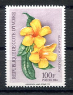 RC 19205 COTE D'IVOIRE COTE 55€ N° 701E FLORE FLEURS INDIGÈNES NEUF ** MNH - TB - Ivory Coast (1960-...)