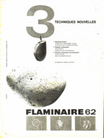 PUB BRIQUETS    " FLAMINAIRE  "    1960  ( 2 ) - Autres & Non Classés