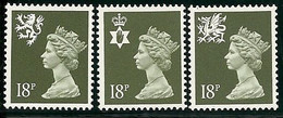 GRANDE BRETAGNE -Année 1987 -Y&T  N° 1253 à 1255 ** Neuf TTB - Unused Stamps