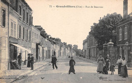 Grandvilliers        60         Rue De Beauvais      (voir Scan) - Grandvilliers