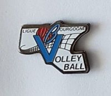 Pin's  Région, Sport  VOLLEY - BALL  LIGUE  DE  BOURGOGNE - Volleyball