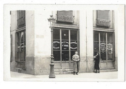 LYON (69) Carte Photo Commerce Chauffage Et Cuisine Rue Vaubecour Animation - Lyon 2