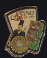 68345- Pin's.Casino De Pau Groupe Tranchant.jeux. - Jeux