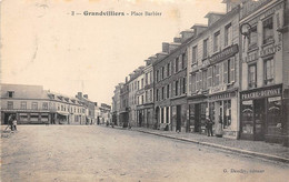 Grandvilliers        60       Place Barbier.    -  Commerces  -     (voir Scan) - Grandvilliers